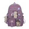Schoolbagins wind large capacity high school student schoolbag female Korean version Harajuku ulzzang cartoon backpack junior high school backpack