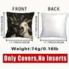 Vikama Short Plush Sofa Pillowcase Screaming Sheep Design Living Room Decor Cushion Cover Soft Polyester 40 X 40 Cm