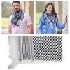 Fashion Adult Keffiyeh Headscarf with Jacquard Pattern Arab Style Headscarf