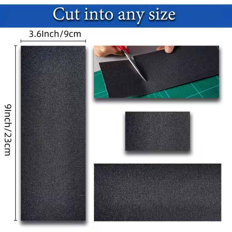 42 Stück hochwertiges Nass- und Trockenschleifpapier für Holz, Metall und Autopolitur – Körnung 120 bis 3000, wasserfest