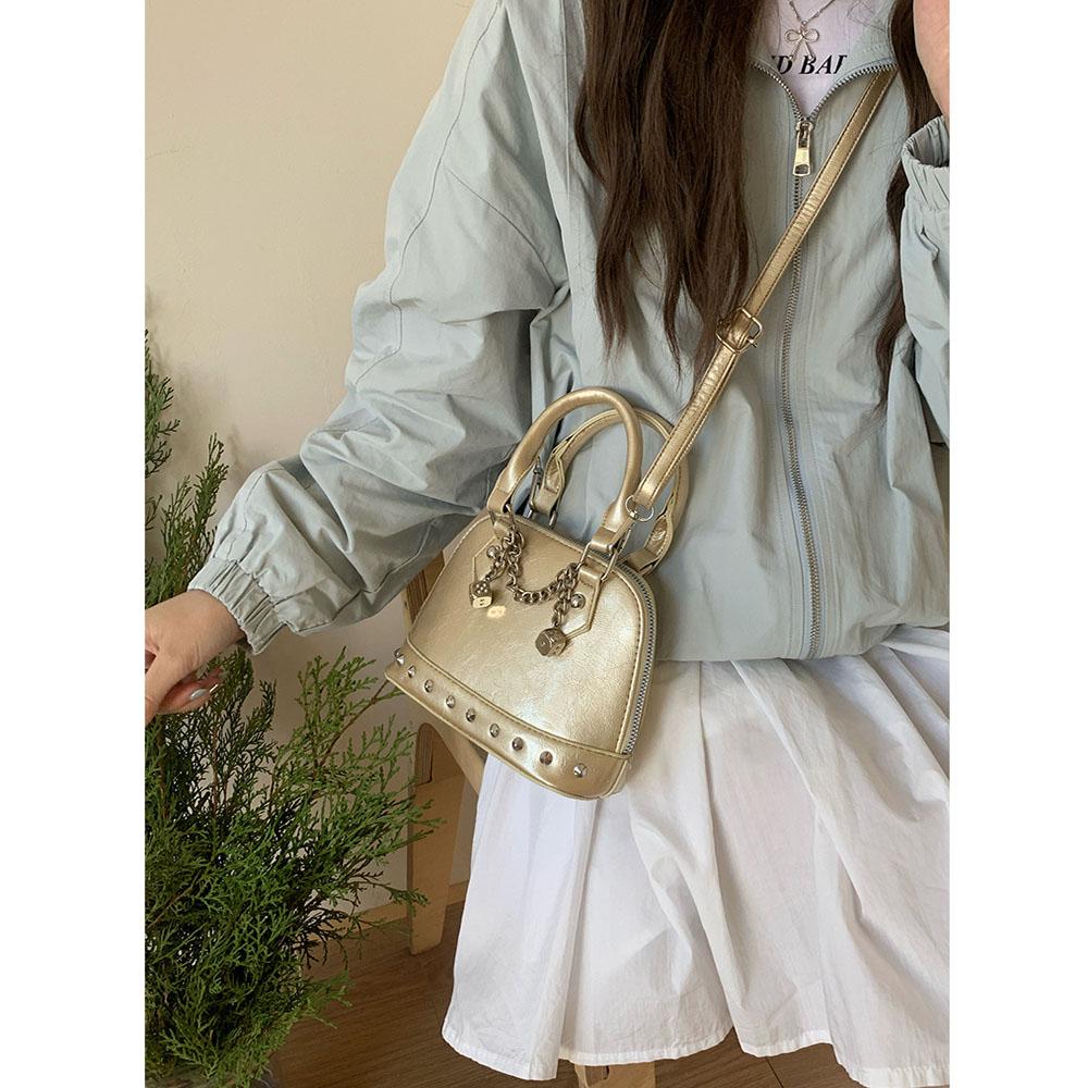 

bolso tous réplicas exactas Индия Изолированная сумка-холодильник Женская сумка Женская богемная сумка Кожаная сумка с узором из камня золотой