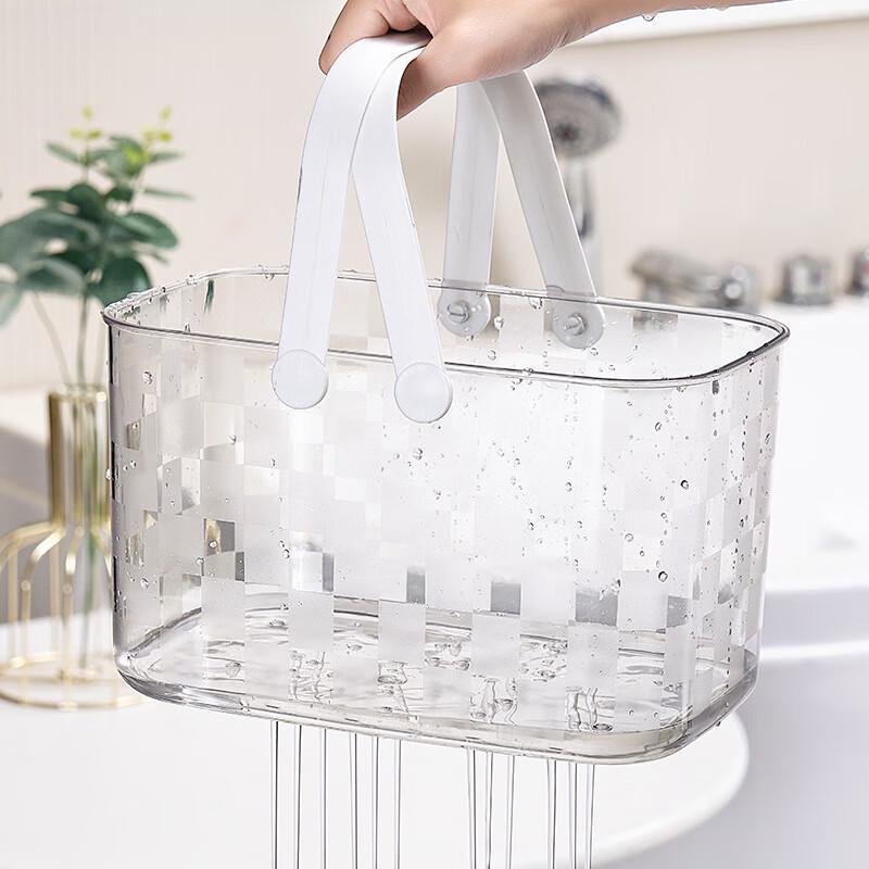 Dangle Portable Plastic Bath and Storage Basket