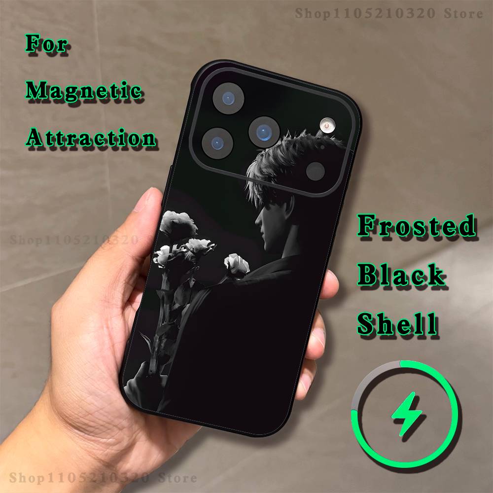 

S-Sylus Love D-Deep Space Phone Case For iPhone 17,16,15,14,13,12,11,Pro,Max,Plus,E,Air,Mini Magnetic Magsafe Frosted Clear iPhone16