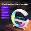 Bluetooth Speaker Wireless Charger Table Lamp RGB Alarm Clock Sound Box LED Portable Mini Party Loudspeaker