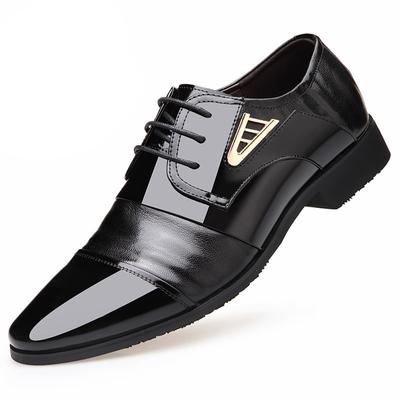 Herren Hochzeitsschuhe Echtes Leder Formell Business Spitzschuh für Herren Kleiderschuhe Herren Oxford Flats Zapatos Hombre