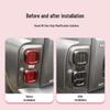 Menglong Haval H9 Taillight Protective Cover - Black Warrior Car Modification Parts