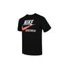 Nike Sportswear Futura Logo Print Short Sleeve T-Shirt Men Tops Black CW7072-010