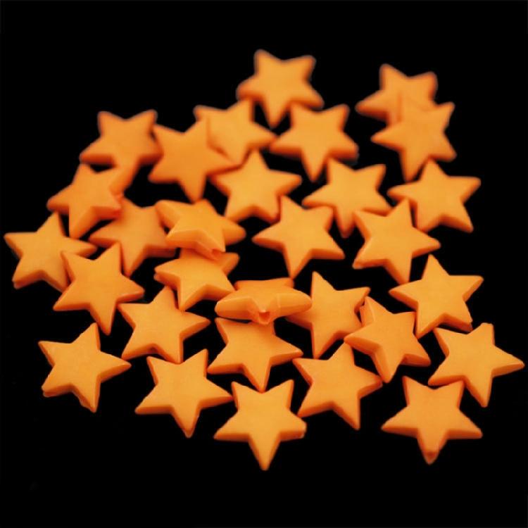 300 Pieces Halloween Themed Acrylic Star Shaped Bead Jewelry Making Accessories Necklace and Bracelet Components