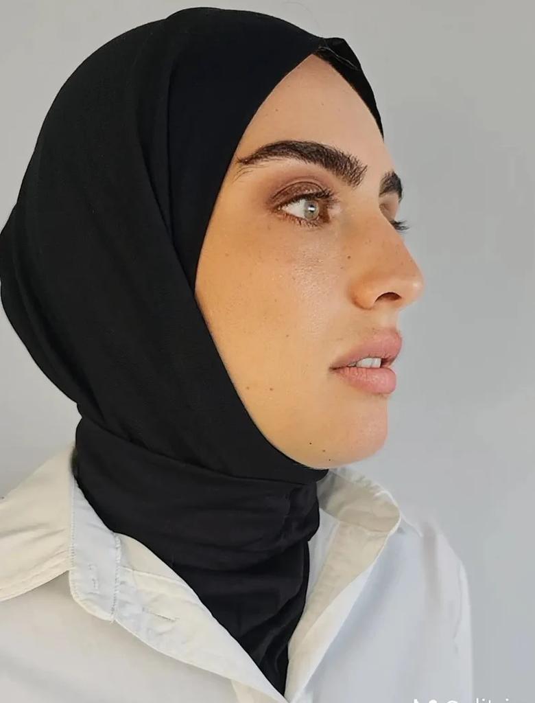 Ready To Go Wear Instant Hijab For Ladies Girls Women With Tie Back Buttons Premium Quality Jersey Scarf