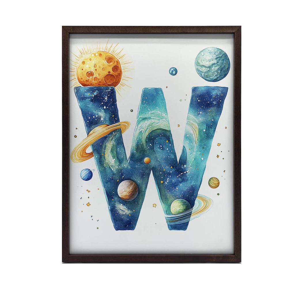 Plakat Odkryj Magię Litery W Plakat Odkryj Magię Litery W, 40X50 Cm, Bez Ramy, Papier Matowy 230 Gsm