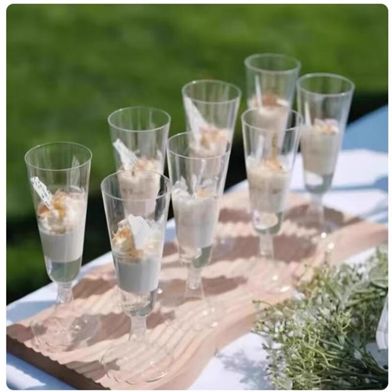 Striped Dessert & Wine Cups