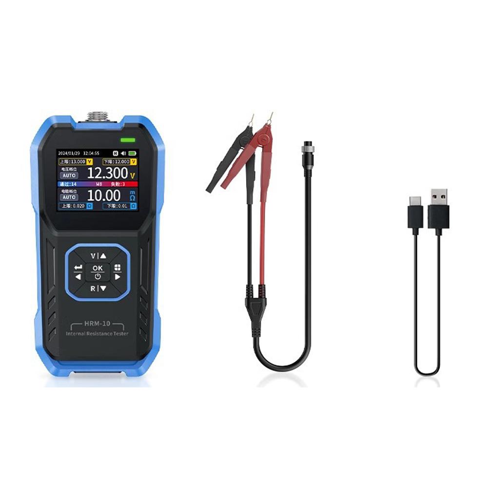 For FNIRSI HRM-10 Battery Voltage Internal Resistance Tester High-precisio Lithium Iron Phosphate Battery Test Meters