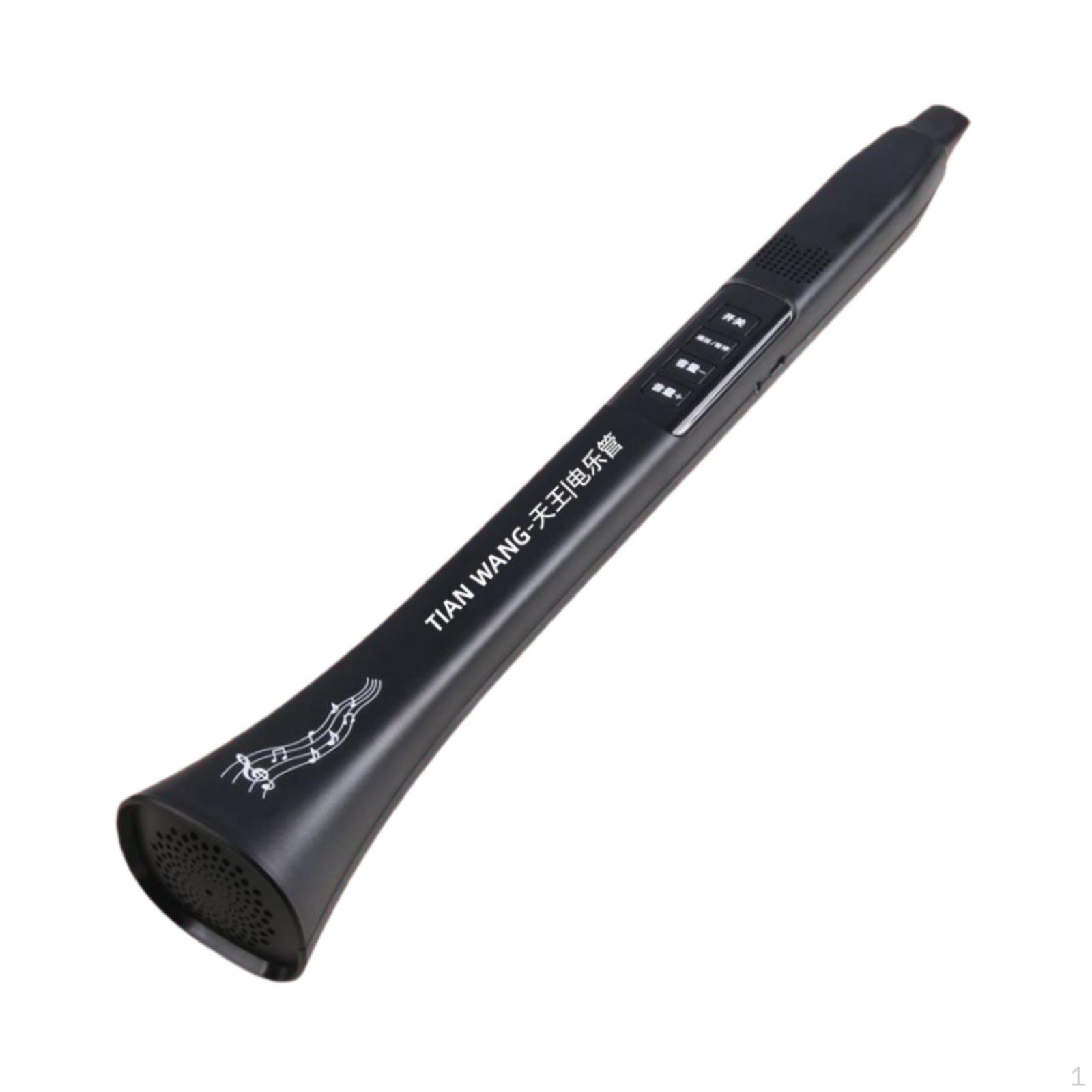 

Electric Wind Instrument Blowpipe Musical Replaceable Mouthpiece for Performance чорний