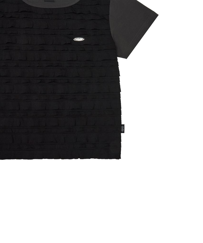 LUVISTRUE Sm Frill Tee(Black)