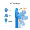 Portable Foldable Handheld USB Mini Fan CN plug (adapter included)