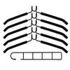 5 In 1 Anti Slip Metal Sweater Coat Hangers,Multi Layers Wardrobe Clothes Rack,Heavy Space Save Blouse Closet Storage Organizer