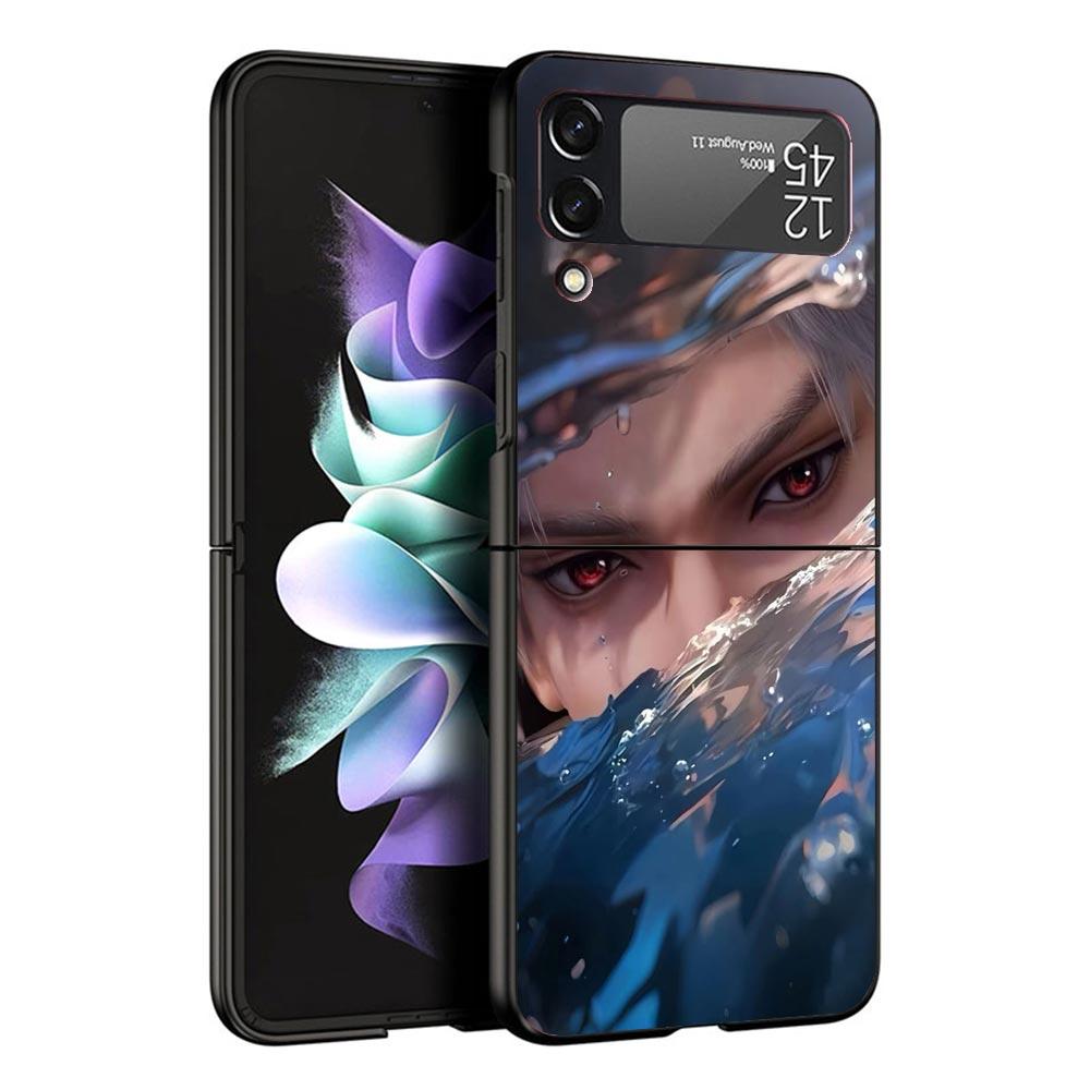 

Love And Deepspace Sylus Black Phone Case For Samsung ZFlip7 ZFlip6 ZFlip5 ZFlip4 ZFlip3 5G Hard Protective Galaxy Z Flip 3 4 5 Samsung Z Flip 4