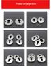 European Standard Stainless Steel 304 Lock Cylinder Keyhole Cover, Decorative Split Hardware Accessories.