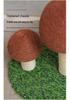 Mushroom Cat Scratching Post: Vertical Claw Sharpener and Multi-Functional Sisal Toy Board.