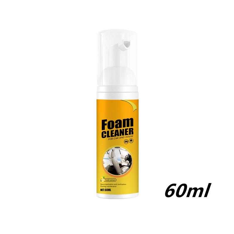 

30/60/100/150 мл пенный очиститель-спрей, многофункциональный автомобильный дом, кухня, ароматизированный пенный очиститель, пятновыводитель для кожи 60ML