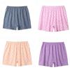 4PCS Women's Big Size Cotton Underwear XL 2XL 3XL 4XL 5XL Loose Mother's Soft Panties Breathable Boxers Shorts Home Underpants