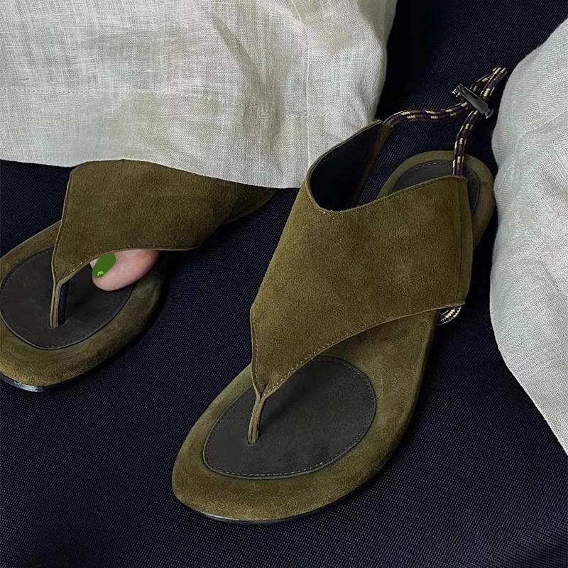 Moda Moda sandali clip-on da dito con dita scoperte estivi nuovi versatili scarpe basse da donna sandali casual comodi