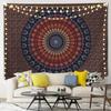 1 Purple Pink Mandala Tapestry Wall Hanging Psychedelic Aesthetic Indian Hippie Wall Decor Bohemian Wall Art Bohemian Home Decor