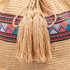 Neue Strohgewebte Eimer Tasche Für Frauen Große Kapazität Quaste Breite Schultergurte Schultertasche Öko Wiederverwendbar Strand Urlaub Täglich