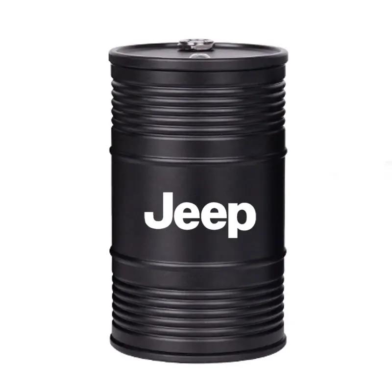 

For Jeep Car Ashtray with Lid Smell Proof Metal Portable Cup Holder For Jeep Renegade Compass Grand Cherokee Wrangler Patriot