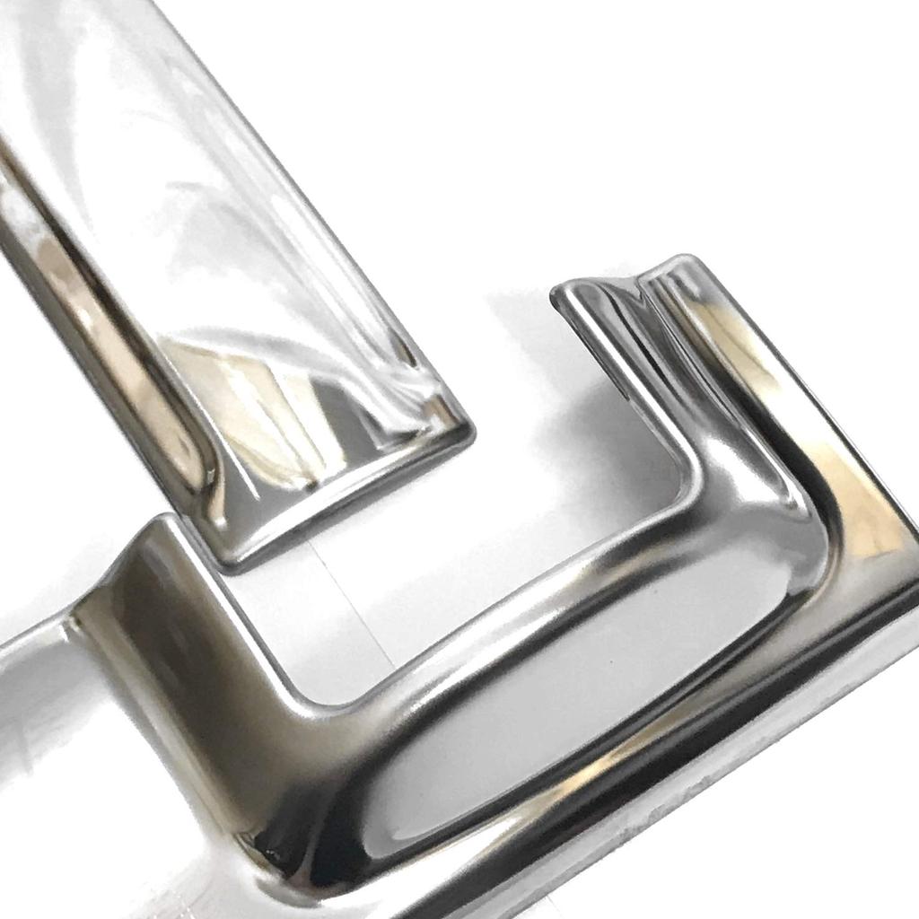 CGP 3D Stainless Steel Inner Door Bezels for MK53S Spacia, Spacia Custom, Spacia Gear, and Flair Wagon (CGP-3692)