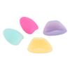4Pcs Flute Thumb Rest Cushion Colourful Silicone Finger Cover Flutes Parts for Wind Instrument