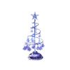 Colorful Xmas Decorations Table Lamp Silver Christmas Tree Lamp  Party