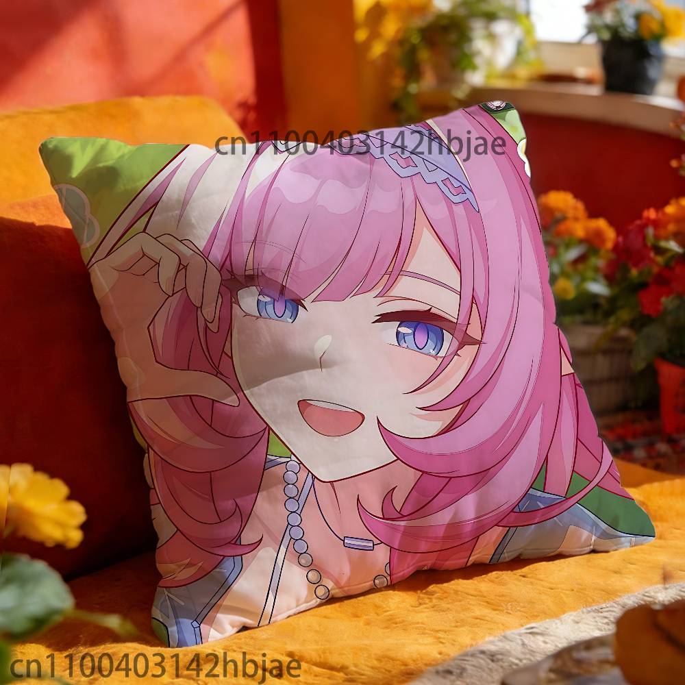 Elysia Pillow Case For Sofa Decor Car Office Room Printing Cushion Cover Decorations and Protector