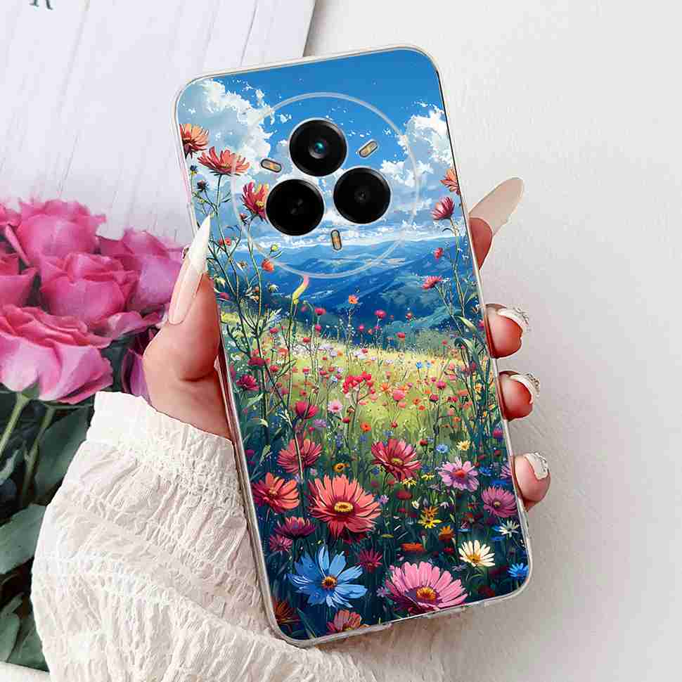For Realme 14 Pro 5G RMX5056 Case New Fashion Style TPU Soft Silicone Cover For Realme 14Pro+ 14Pro Plus 5G RMX5051 Bumper Shell