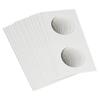Virwir 50pcs Coin Holders for Collectors Cardboard Coins Flips Sleeves for Coins Storage Supplies for Dollars Penny Quarter Coins Collecting