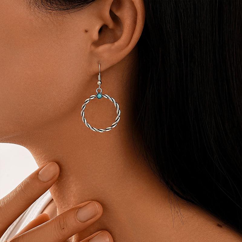 Exaggerated copper Color Leaves Long Tassel Pendant Earrings for Women Creative Metal Hollow Leaf Earrings Party Zircon Gift