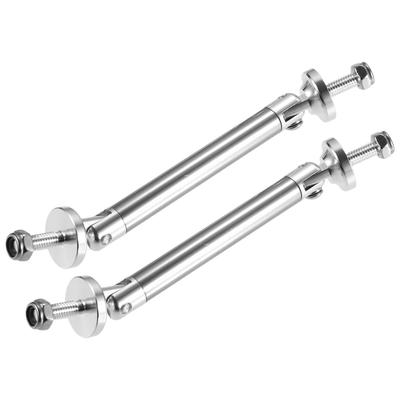 ACROPIX Univerzální 7,5-10,2 cm Nastavitelná Hliníková Slitina 75mm Přední Nárazník Lip Splitter Vzpěra