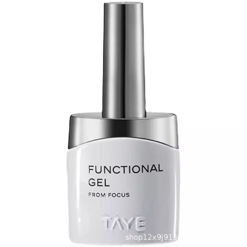 She Leaf Nail Base & Top Coat Set: Crystal Plating, Matte Finish, Builder Gel, Peel-Off Polish