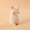 15/21CM Rat Plush Toys Bag Charn Mouse Pendant Cartoon Stuffed Mouse Doll  Kids Toy