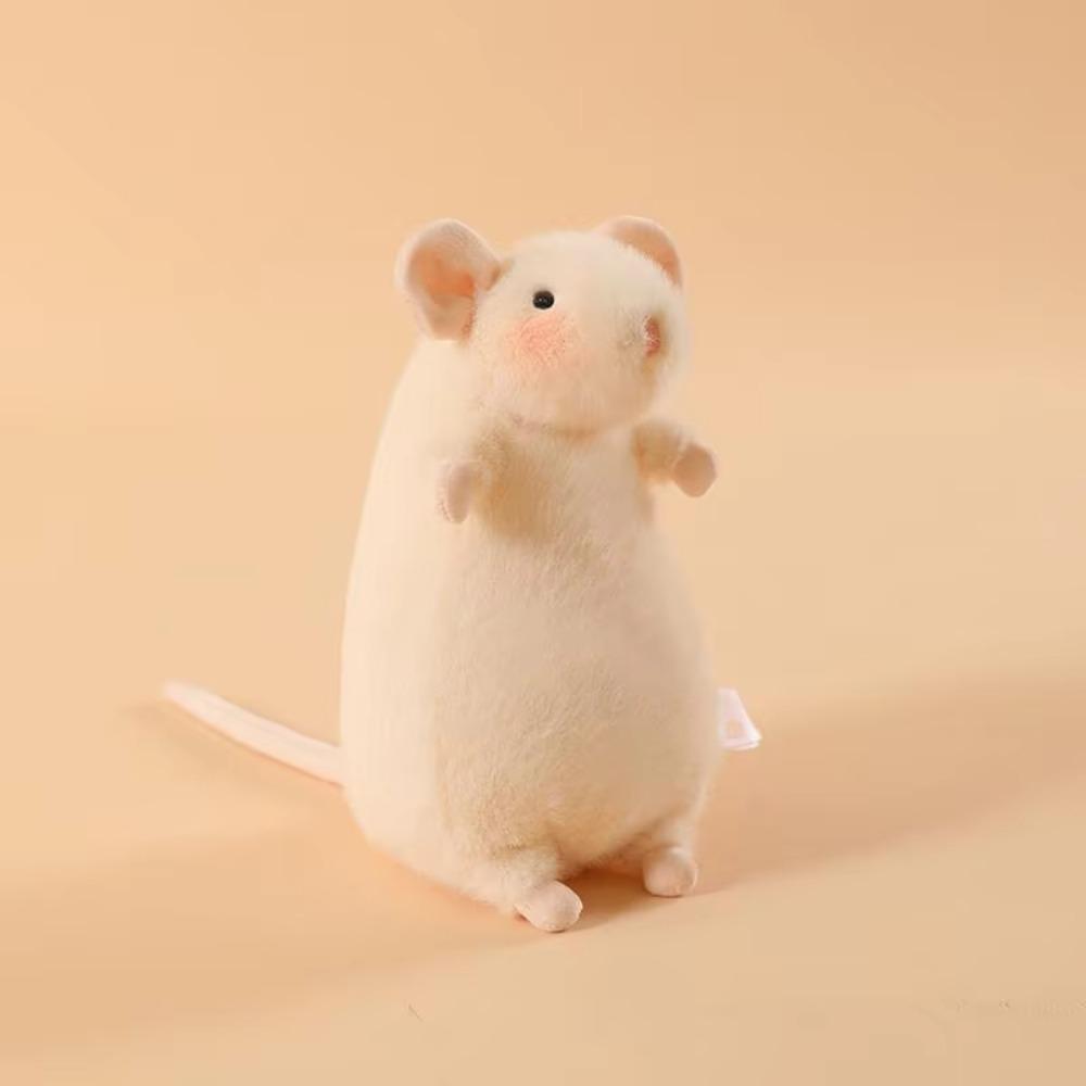 15/21CM Rat Plush Toys Bag Charn Mouse Pendant Cartoon Stuffed Mouse Doll  Kids Toy
