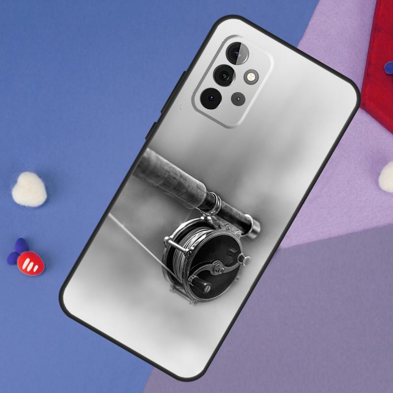 Fishing Rod Case For Samsung Galaxy A52 A53 A33 A13 A34 A54 A14 A35 A55 A15 A56 A36 A26 A16 A06 A22 A32