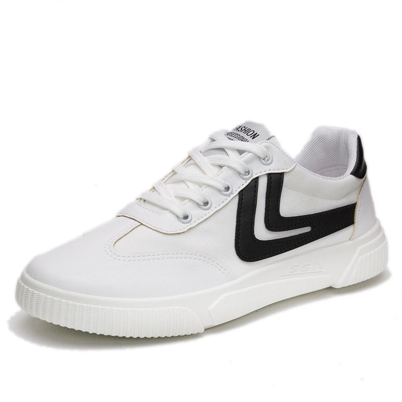 Board Shoes Men'S Breathable And Lightweight Student Shoes Men'S Shoes Spring And Summer New Casual Little White Shoes Foreign Trade Tide Shoes Men