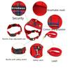 Fashion Plaid Style Pet Harness Vest and Leash Set Dog Vest Harness Dog Leash Adjustable Dog Chest Strap Pet Supplies