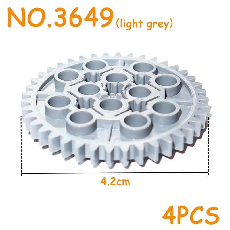 MOC Gear Axle Series Bricks Gear Rotating Platform Gear Rack Differential Power-driven Mechanical Technical Part Building Blocks