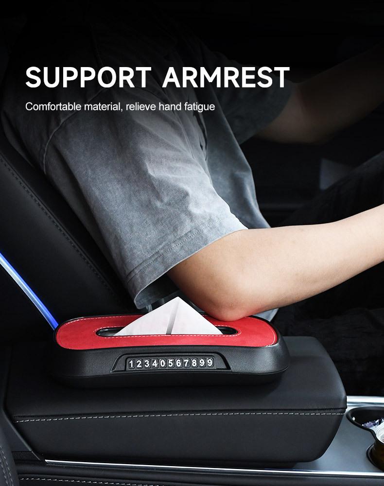 Tesla Model 3/Y/X/S Car Tissue Box - Car Interior Accessory