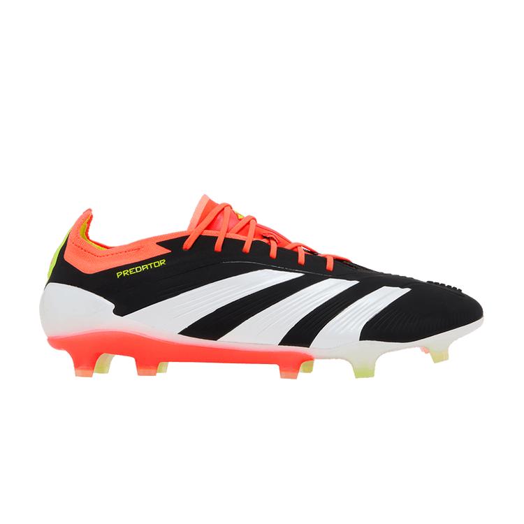 adidas Predator Elite FG Основной черный Облачно-белый Солнечно-красный 40.5
