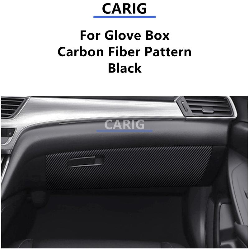 For HONDA ACCORD 18-22 Leather Door Anti-kick Sticker Modified Carbon Fiber Pattern Interior Film Accessories Modification