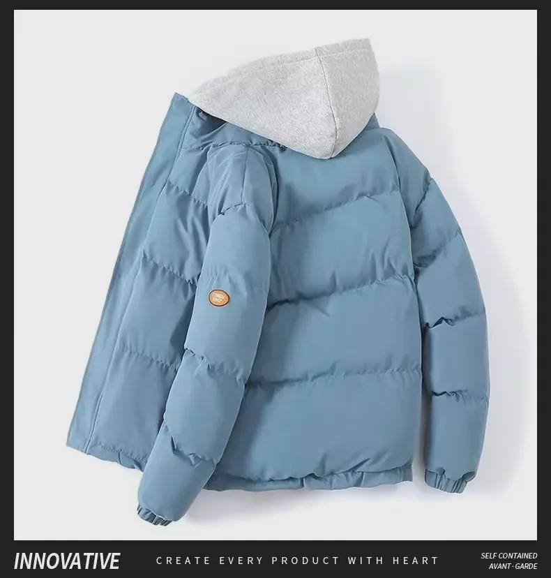 2022 Men's Winter Fashion: New Stand Collar Cotton Jacket - Thick, Cozy, and Stylish for Couples