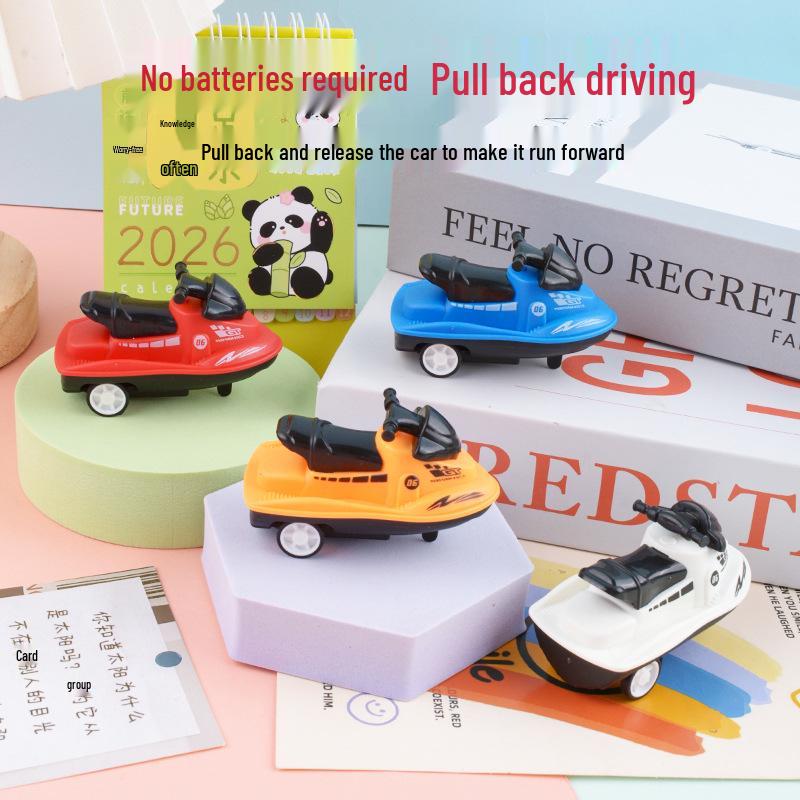 Mini Pull-Back Toy Car and Motorcycle Set for Kids - Ideal Kindergarten Gifts