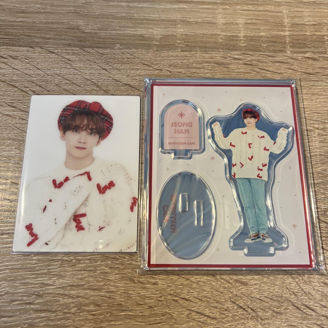 

[Б/У] Seventeen Cafe 2020 Акриловый стенд Чонхан